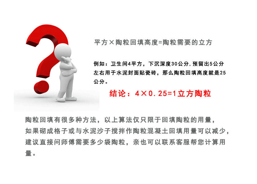 潘陽縣陶粒廠家、潘陽縣陶粒批發、潘陽縣陶?；靥钚l生間要多少錢